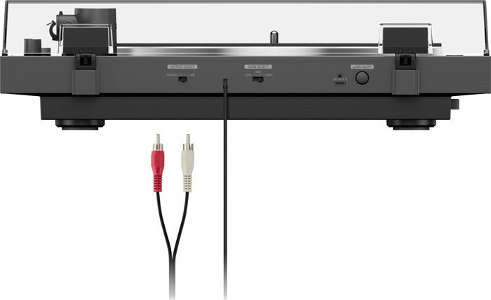 Sony PS-LX3BT Schwarz rückseite