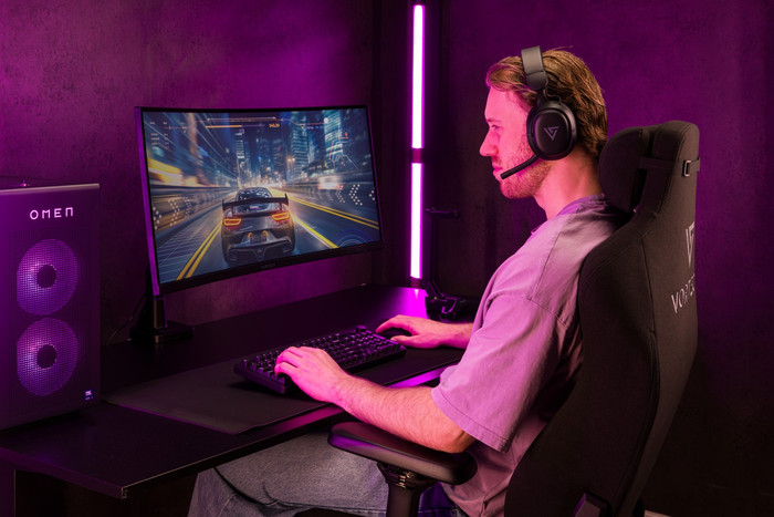 Vortech Pro 34 Zoll Quad HD Curved produkt in gebrauch