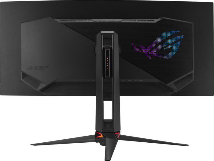 ASUS ROG Swift PG34WCDN QD-OLED Curved rückseite