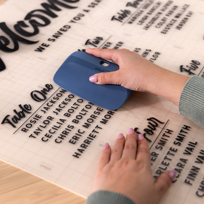 Cricut Iron-on and Vinyl Tool Set product in use