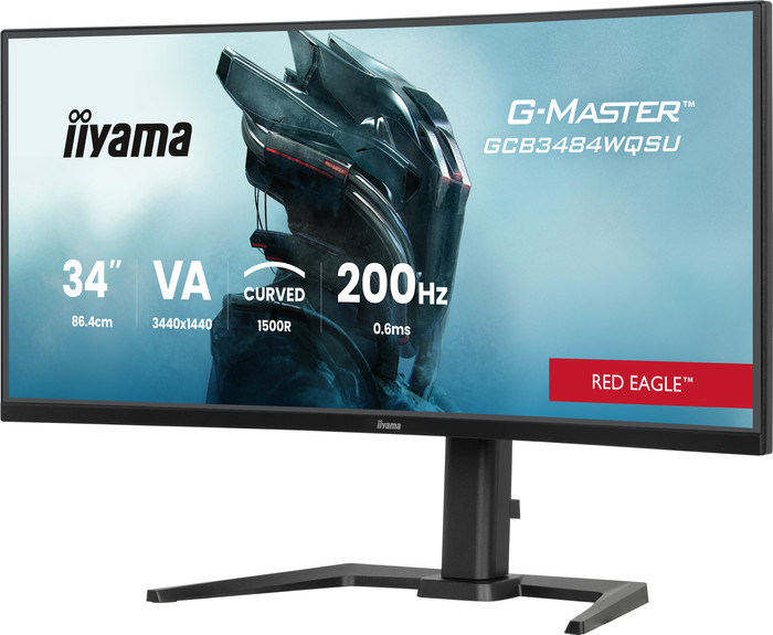 iiyama G-Master GCB3484WQSU-B2 Curved vorne