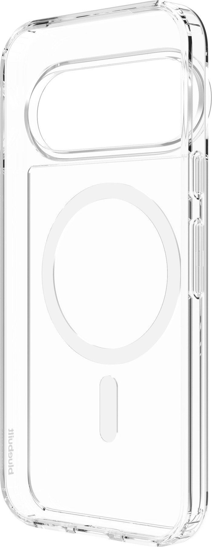 BlueBuilt Protective Back Cover with Magnet Google Pixel 11 Pro Transparent left side