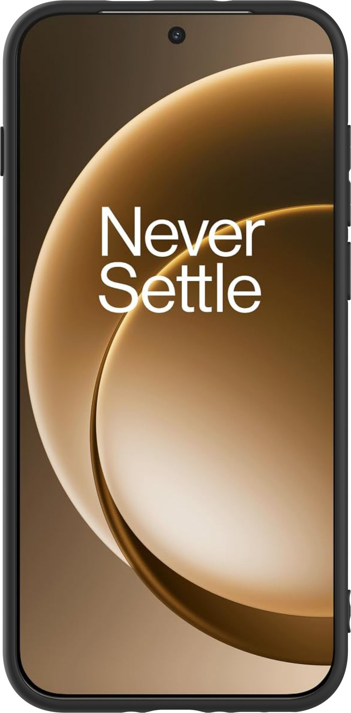 Just in Case Rugged OnePlus 15 Back Cover Black front