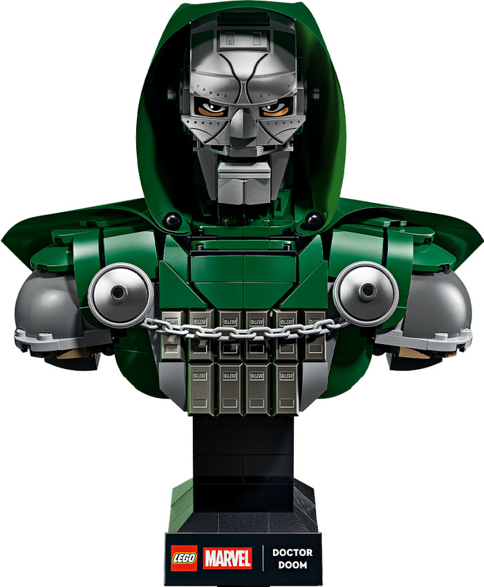 LEGO Marvel Doctor Doom Büste 76345 vorne