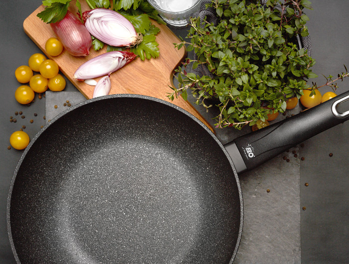 ELO Granit Evolution Bratpfanne 20 cm produkt in gebrauch