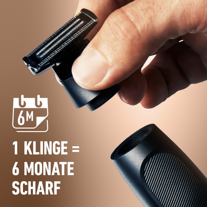 King C. Gillette Style Master detail