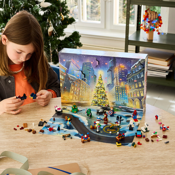 LEGO Marvel Advent Calendar 2026 76340 product in use