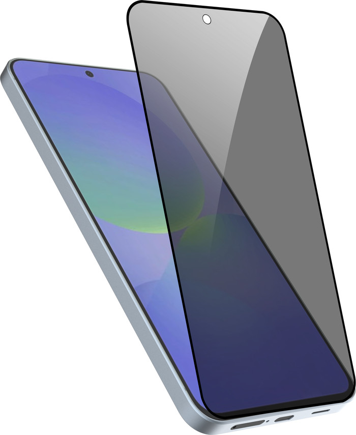Just In Case Full Cover Samsung Galaxy A36/A56 Privacy Displayschutz Schwarz detail