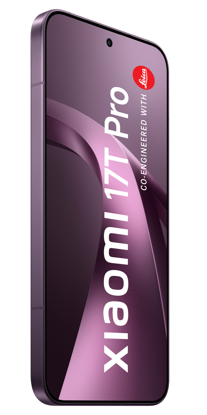 Xiaomi 17T Pro 256GB Lila 5G vorne