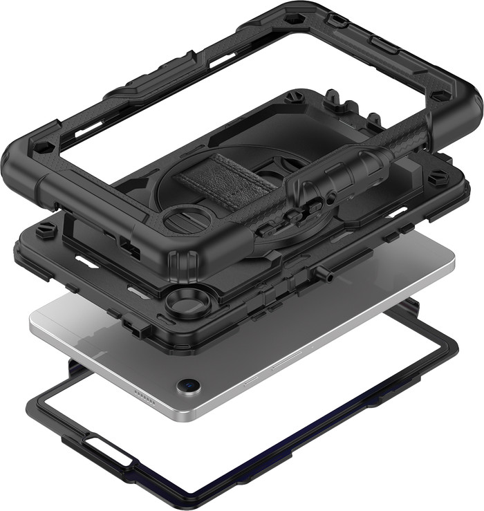 Just in Case Samsung Galaxy Tab A11 Plus Shockproof Case Schwarz innen