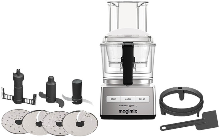 Magimix CS 3200 XL Matt Chrom Main Image