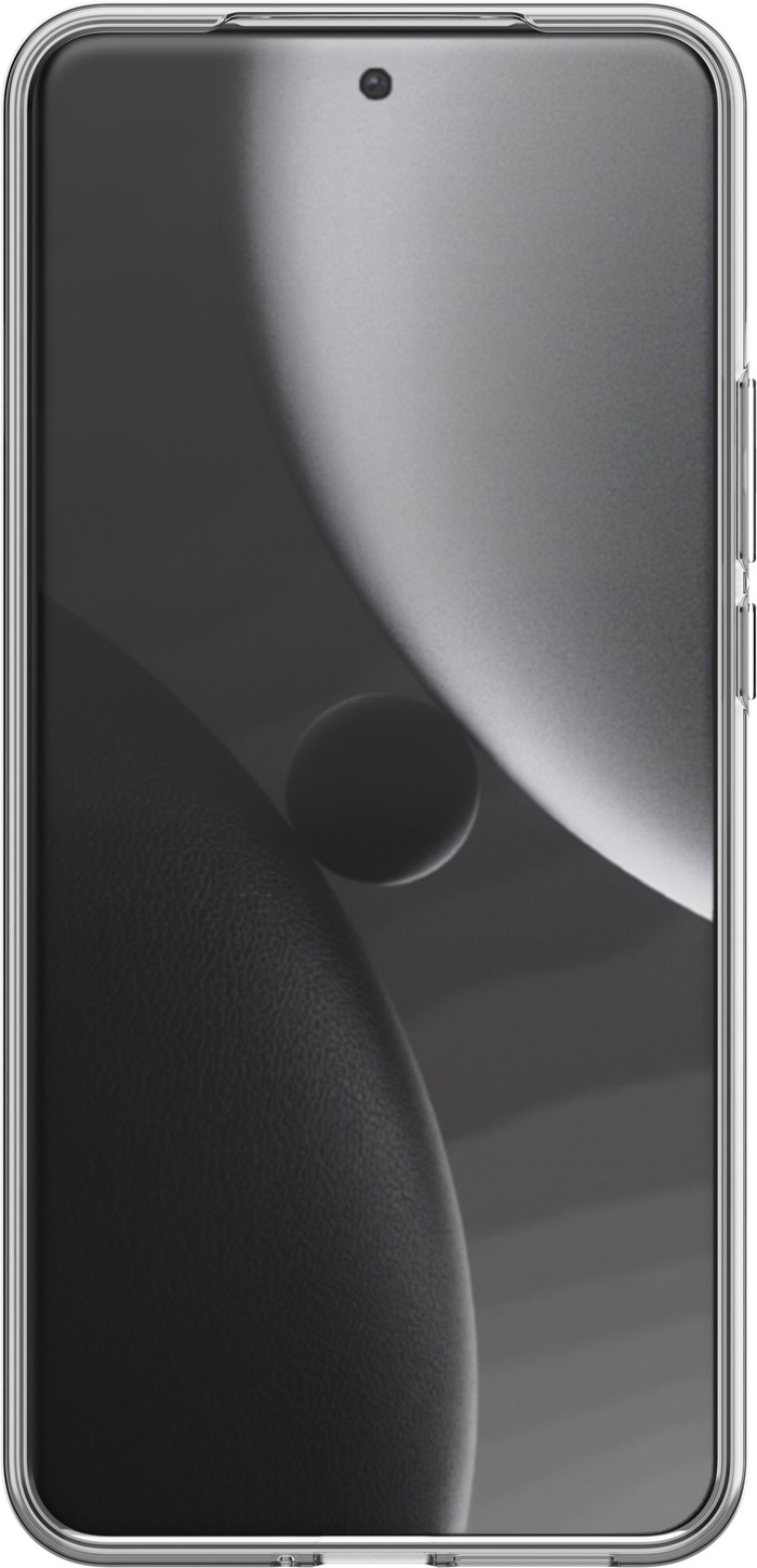 Just in Case Soft Design Xiaomi 17 Ultra Back Cover Transparent front