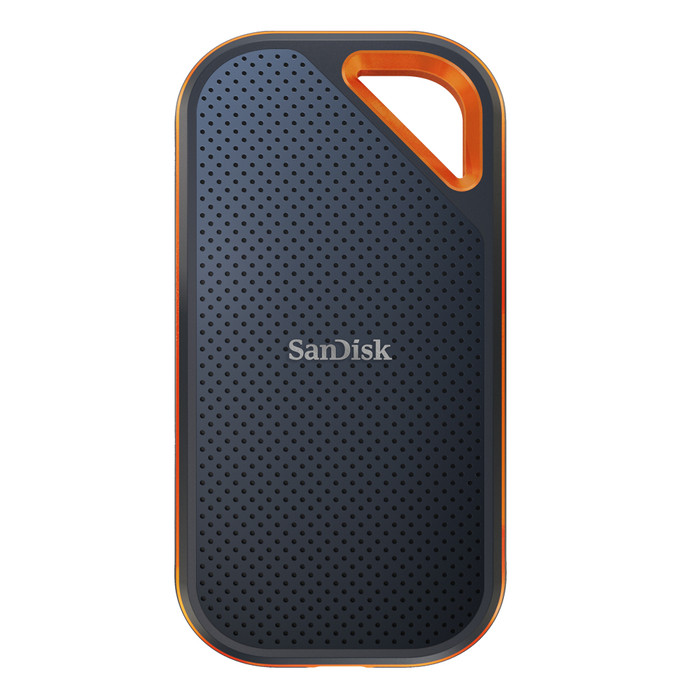 SanDisk Extreme Pro Portable SSD 4TB left side