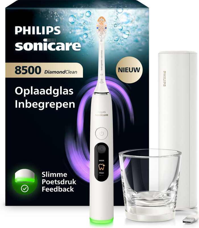 Philips Sonicare Series 8500 HX8513/11 White Main Image
