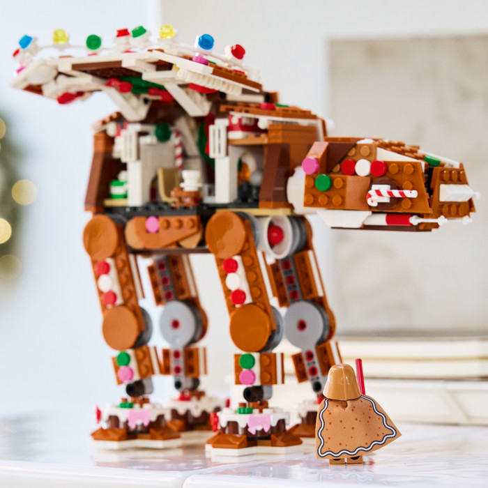 LEGO Star Wars Lebkuchen AT-AT 40806 produkt in gebrauch