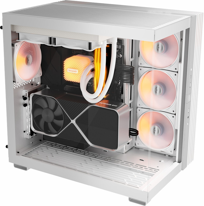 be quiet! LIGHT BASE 600 LX Weiß linke seite