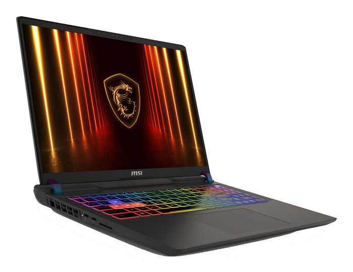 MSI Vector 16 HX AI A2XWHG-476 - 16" - Intel Core Ultra 9 - 16GB RAM/1TB SSD - RTX 5070 Ti linke seite