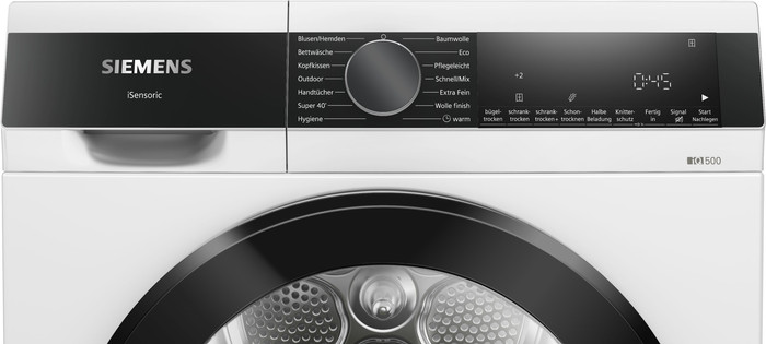 Siemens WQ33G2D41 detail