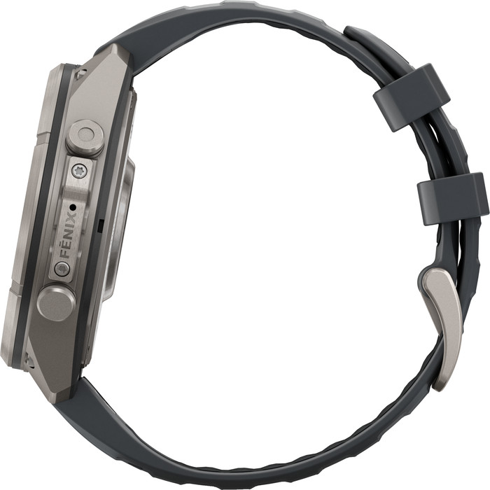 Garmin Fenix 9 Pro Black 47mm left side