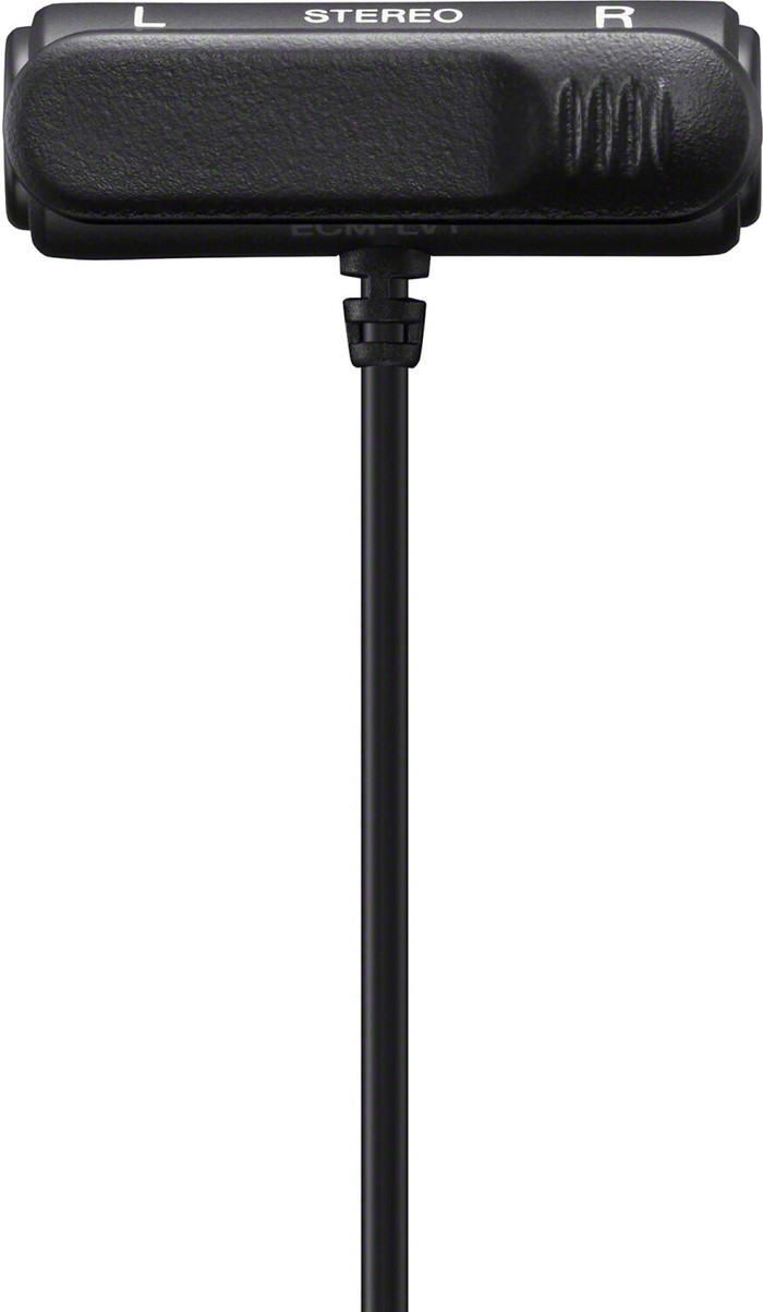 Sony ECM-LV1 Stereo-Lavaliermikrofon vorne