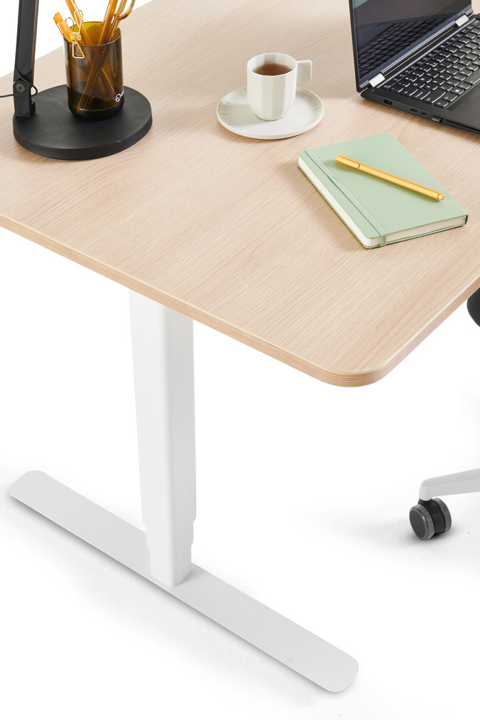 Ahrend Brisk Electric Sit-Stand Desk 120x80 White/Oak null