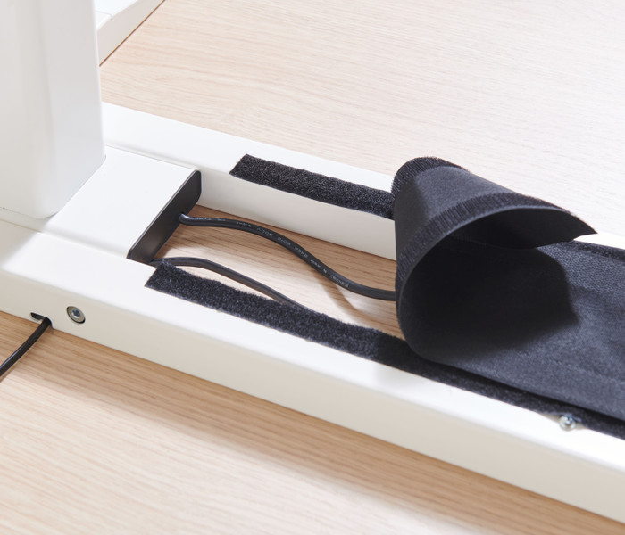 Ahrend Brisk Electric Sit-Stand Desk 120x80 White/Oak detail