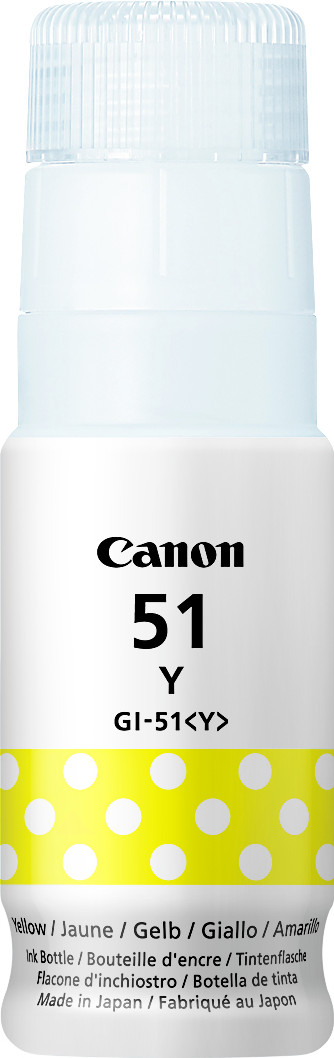 Canon GI-51 Ink Bottle Yellow detail
