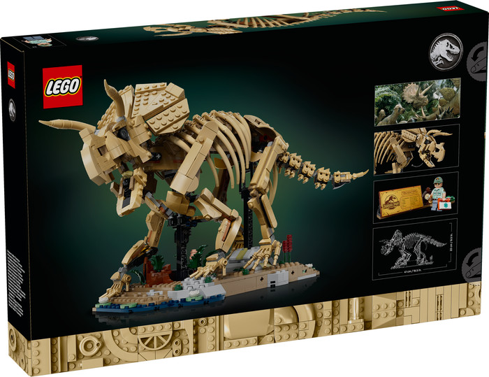 LEGO Jurassic World Dinosaur Fossils Triceratops 77985 packaging