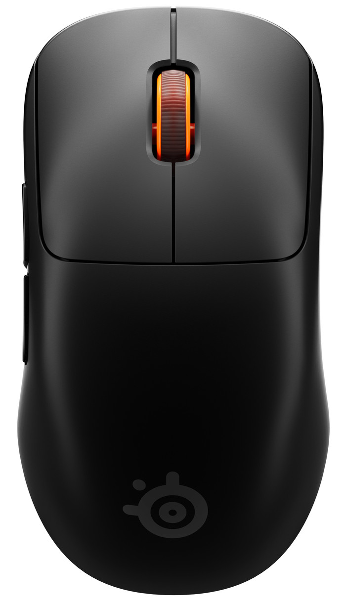 SteelSeries Sensei Pro WL Kabellose Gaming-Maus Schwarz oberseite