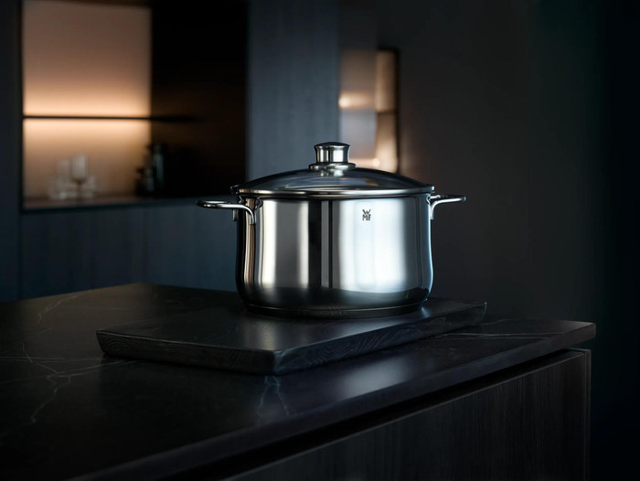 WMF Diadem Cookware Set 4-piece product in use