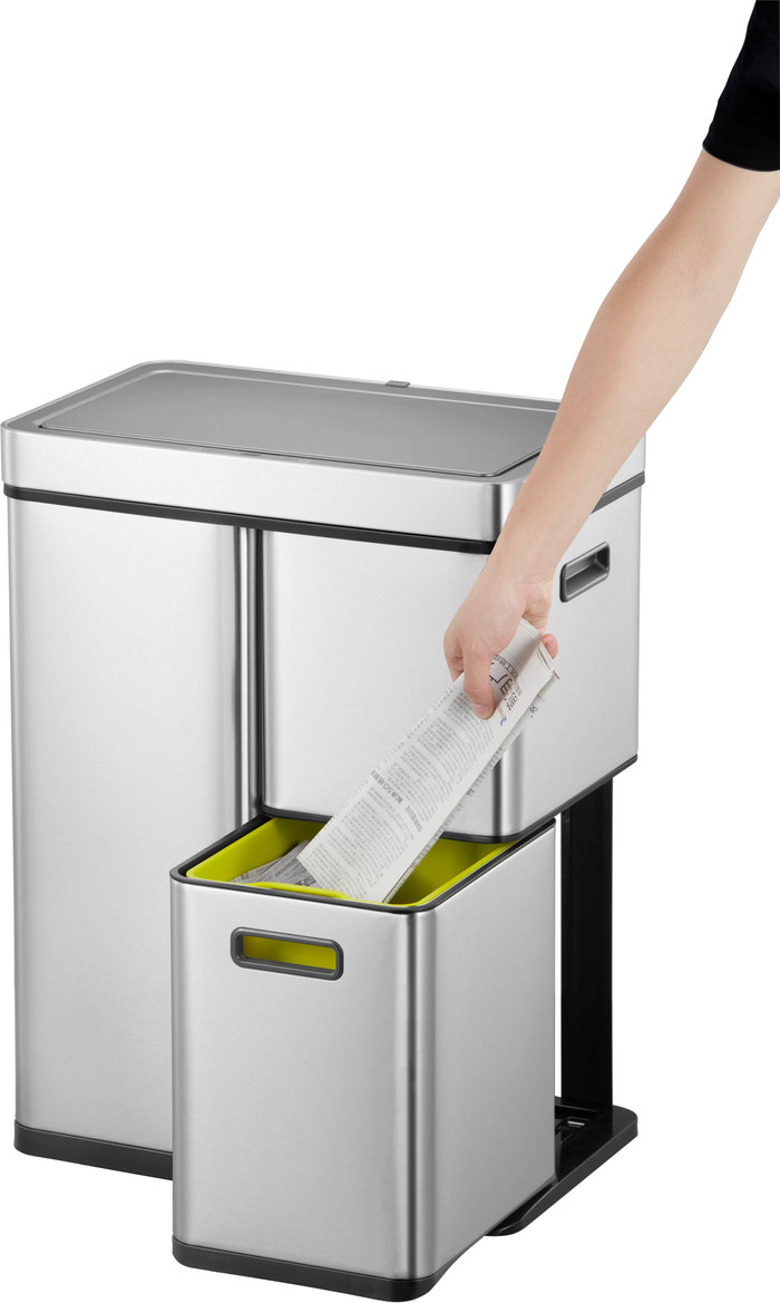 EKO Mirage Plus Sensor 30 + 2 x 15 Liter Matt Edelstahl produkt in gebrauch