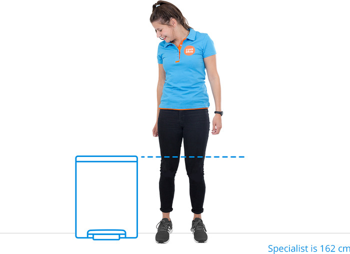 EKO Mirage Plus Sensor 30 + 2 x 15 Liter Matt Edelstahl visuelles Coolblue 1