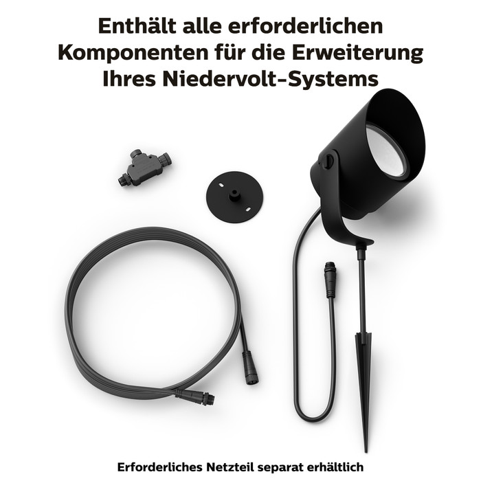 Philips Hue Lily XL Spießstrahler White & Color Erweiterung 3er-Pack null