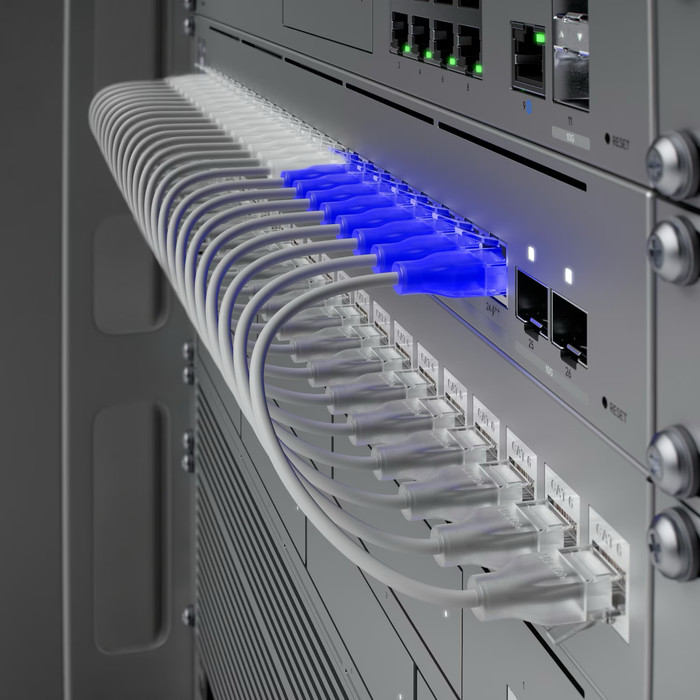 Ubiquiti UniFi Pro Max 24 PoE produkt in gebrauch