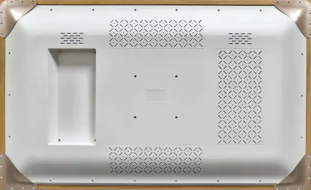 Denver PFF-3263 Light Wood rückseite