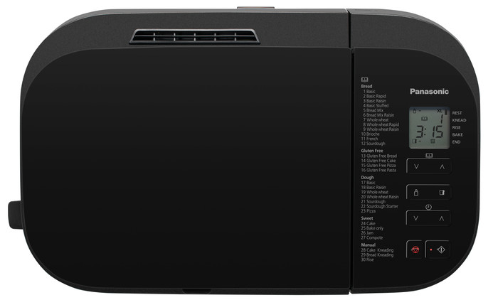 Panasonic SD-R2530KXE Mattschwarz null