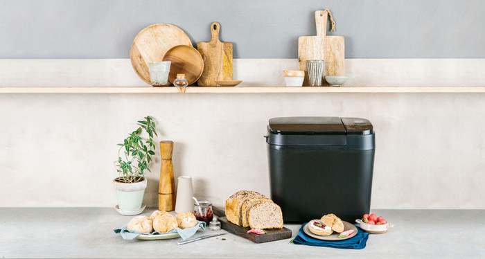 Panasonic SD-R2530KXE Mattschwarz produkt in gebrauch