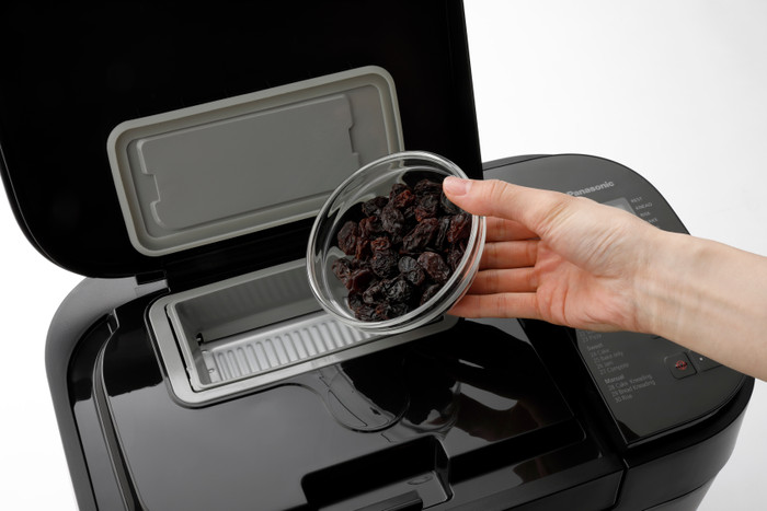 Panasonic SD-R2530KXE Mattschwarz produkt in gebrauch