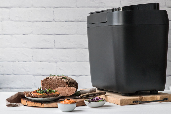 Panasonic SD-R2530KXE Mattschwarz produkt in gebrauch