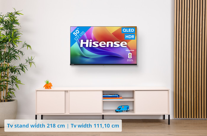 Hisense QLED 50 inches A59S (2026) visual Coolblue 1