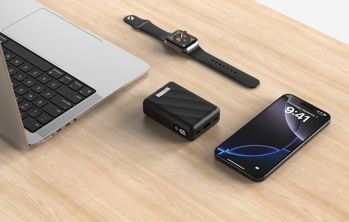 BlueBuilt Power Bank 10.000 mAh mit Schnellladefunktion 30 Watt visueller lieferant