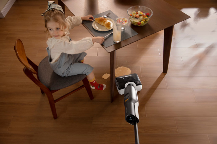 Roborock F25 produkt in gebrauch