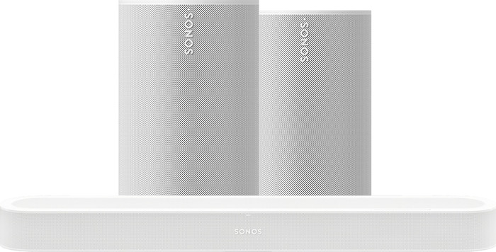Sonos Beam Ultra Weiß + 2x Era 100 SL Weiß Main Image