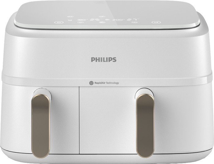 Philips Airfryer 3000 Series Dual Basket NA353/10 Weiß Main Image