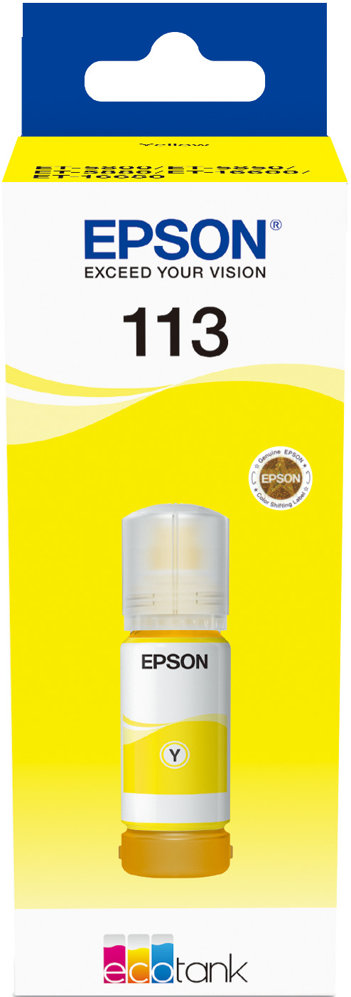 Epson 113 Tintenflasche Gelb Main Image