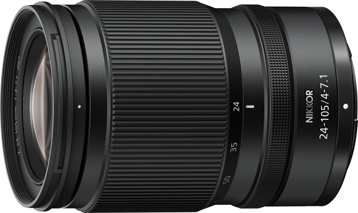 Nikon NIKKOR Z 24-105mm f/4-7.1 left side