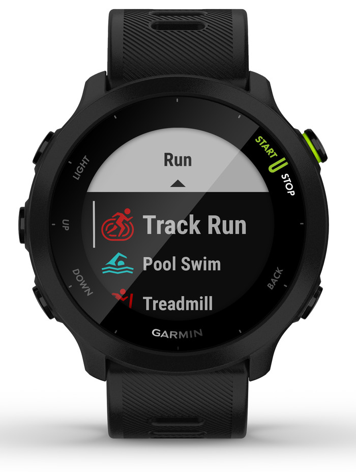 Garmin Forerunner 55 Black front