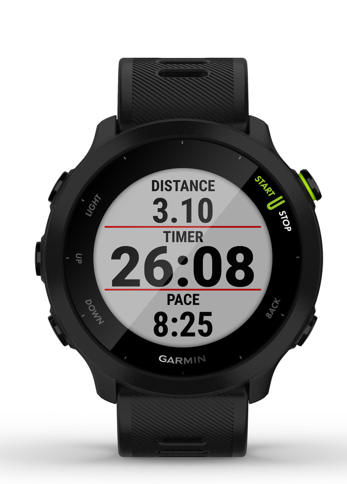 Garmin Forerunner 55 Black front