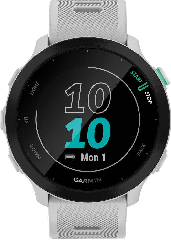 Garmin Forerunner 55 Weiß vorne