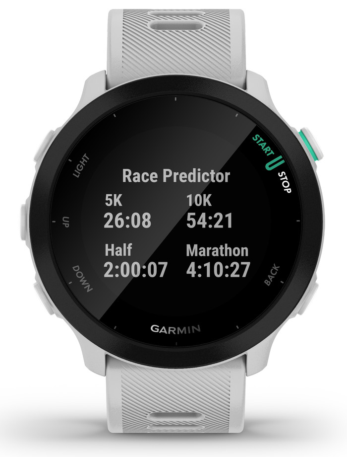 Garmin Forerunner 55 Weiß vorne
